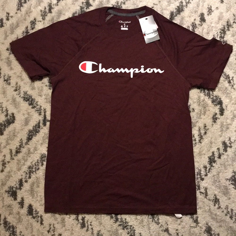 💜Maroon Champion T-shirt 💚